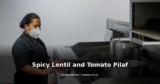 Spicy Lentil and Tomato Pilaf
