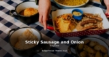 Sticky Sausage and Onion Traybake