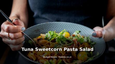 Tuna Sweetcorn Pasta Salad