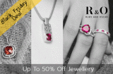 Up To 50% Off Jewellery At  Ruby & Oscar