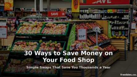30 Ways to Save Money on Your Food Shop – Simple Swaps That Save Thousands