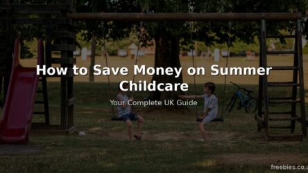 How to Save Money on Summer Childcare in the UK – Your Complete Guide