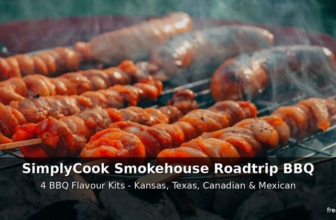 SimplyCook Smokehouse Roadtrip BBQ Collection – 4 BBQ Flavour Kits