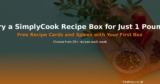 Try a SimplyCook Recipe Box for Just 1 Pound