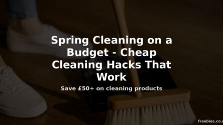 Spring Cleaning on a Budget – Cheap Cleaning Hacks That Work