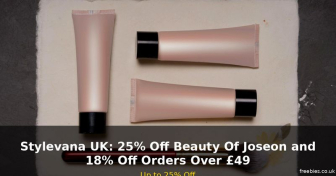 Stylevana UK: 25% Off Beauty Of Joseon and 18% Off Orders Over £49