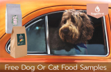 Free Dog or Cat Food Samples