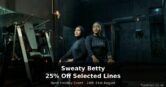 Sweaty Betty: 25% Off Selected Lines – Bank Holiday Event