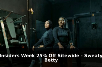 Insiders Week 25% Off Sitewide – Sweaty Betty