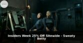 Insiders Week 25% Off Sitewide – Sweaty Betty