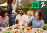 Win Uber Eats 50% Off or £25 Vouchers with 7up