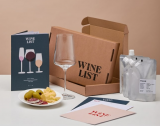 3 glasses wine trial box for free.